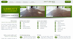 Desktop Screenshot of abbottcleaningservice.com.au